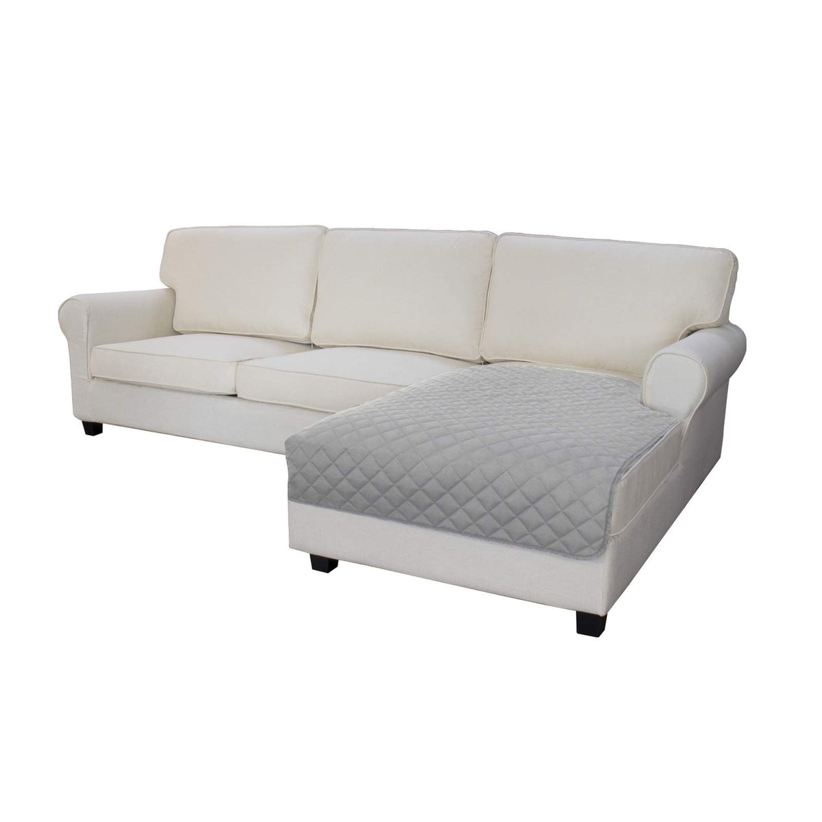 Sectional Couch Covers for Dogs L Shape Sofa Cover Reversible Sofa Slipcover Chaise Lounge Cover Furniture Protector Cover for Pets Dog Cat