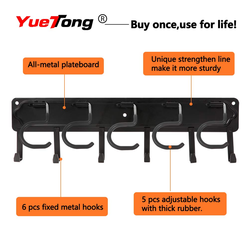 68" All Metal Garden Tool Organizer (4 Count)