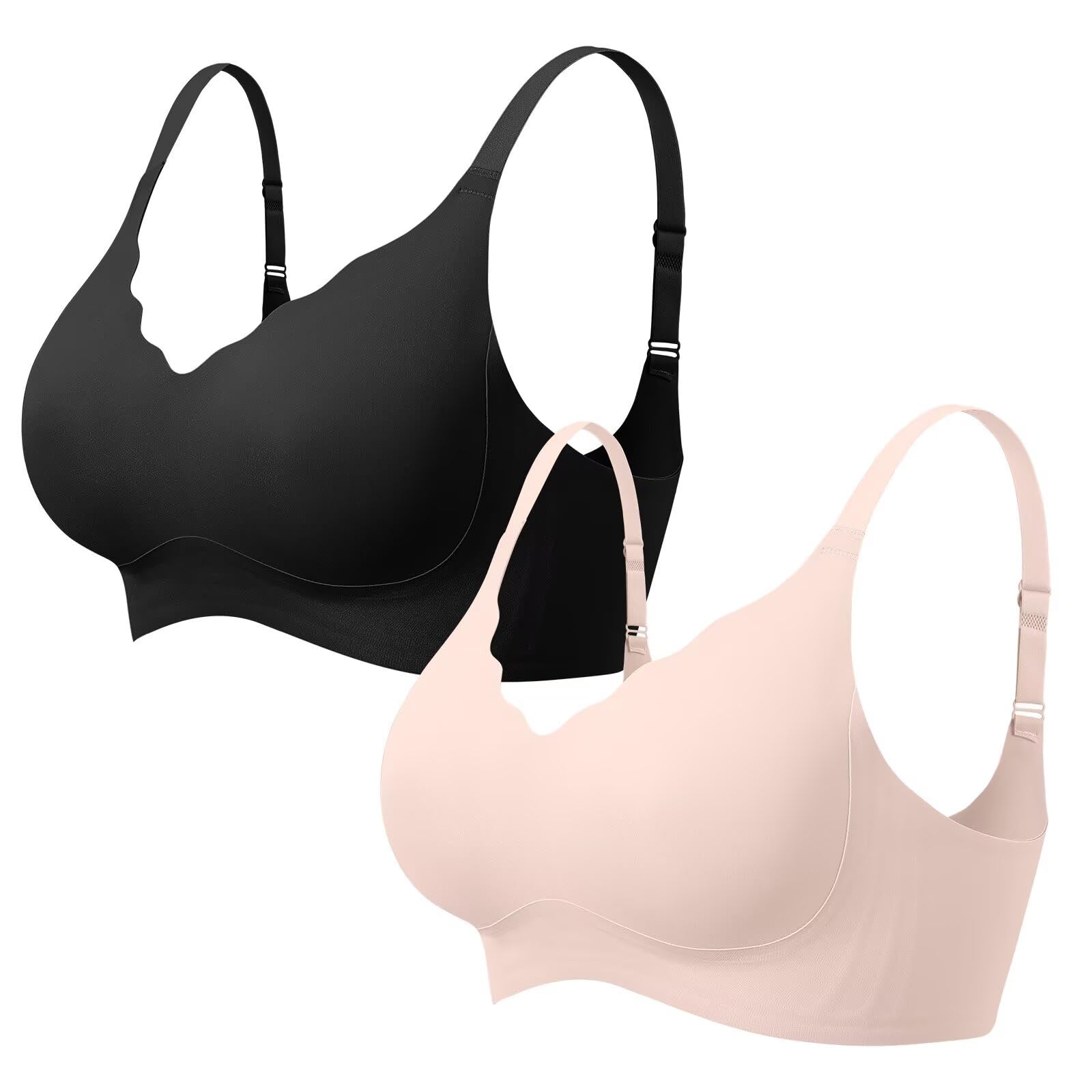 Seamless Jelly Bra No Underwire Supportive Bralette