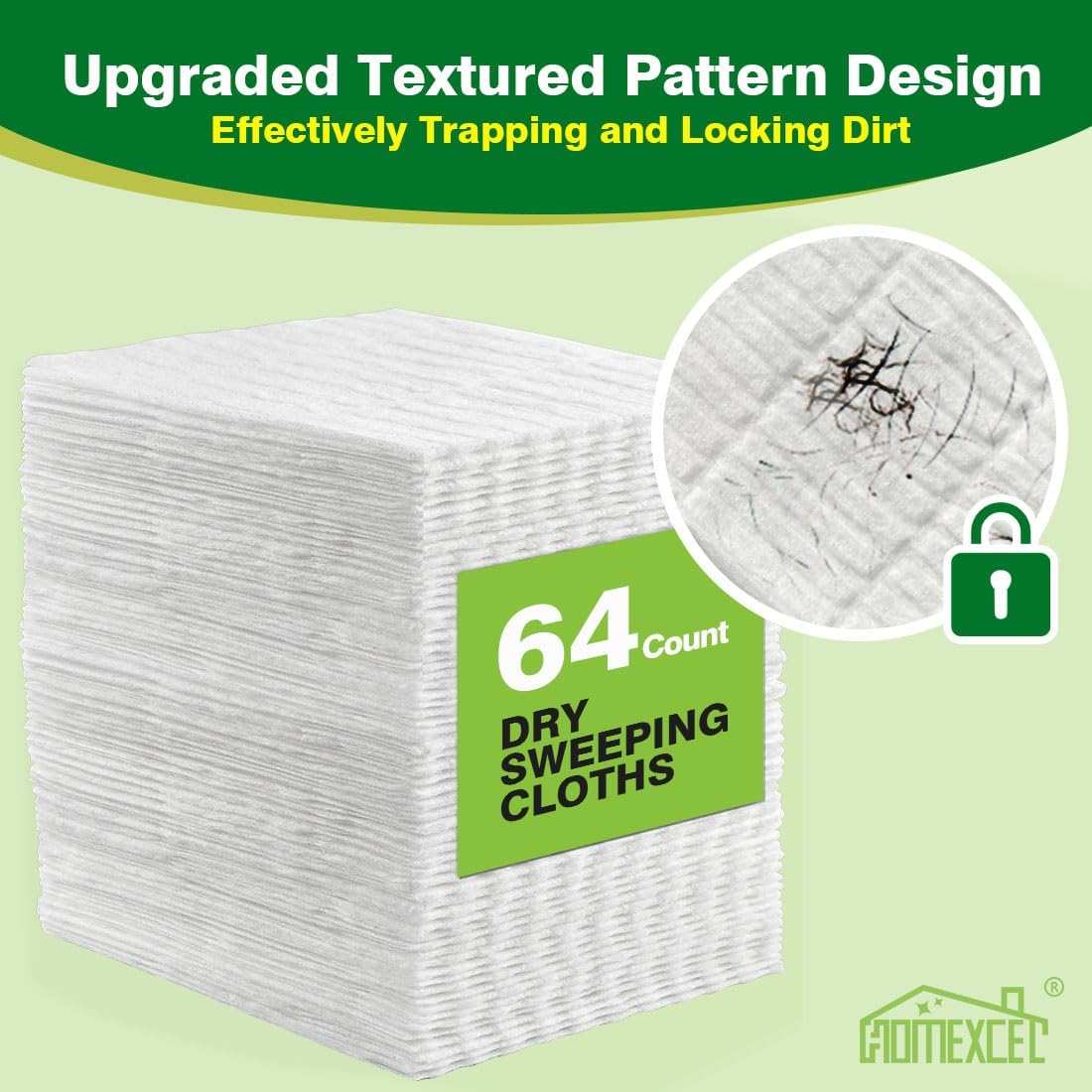 Dry Sweeping Cloths for Swiffer Sweeper 120 Count Disposable