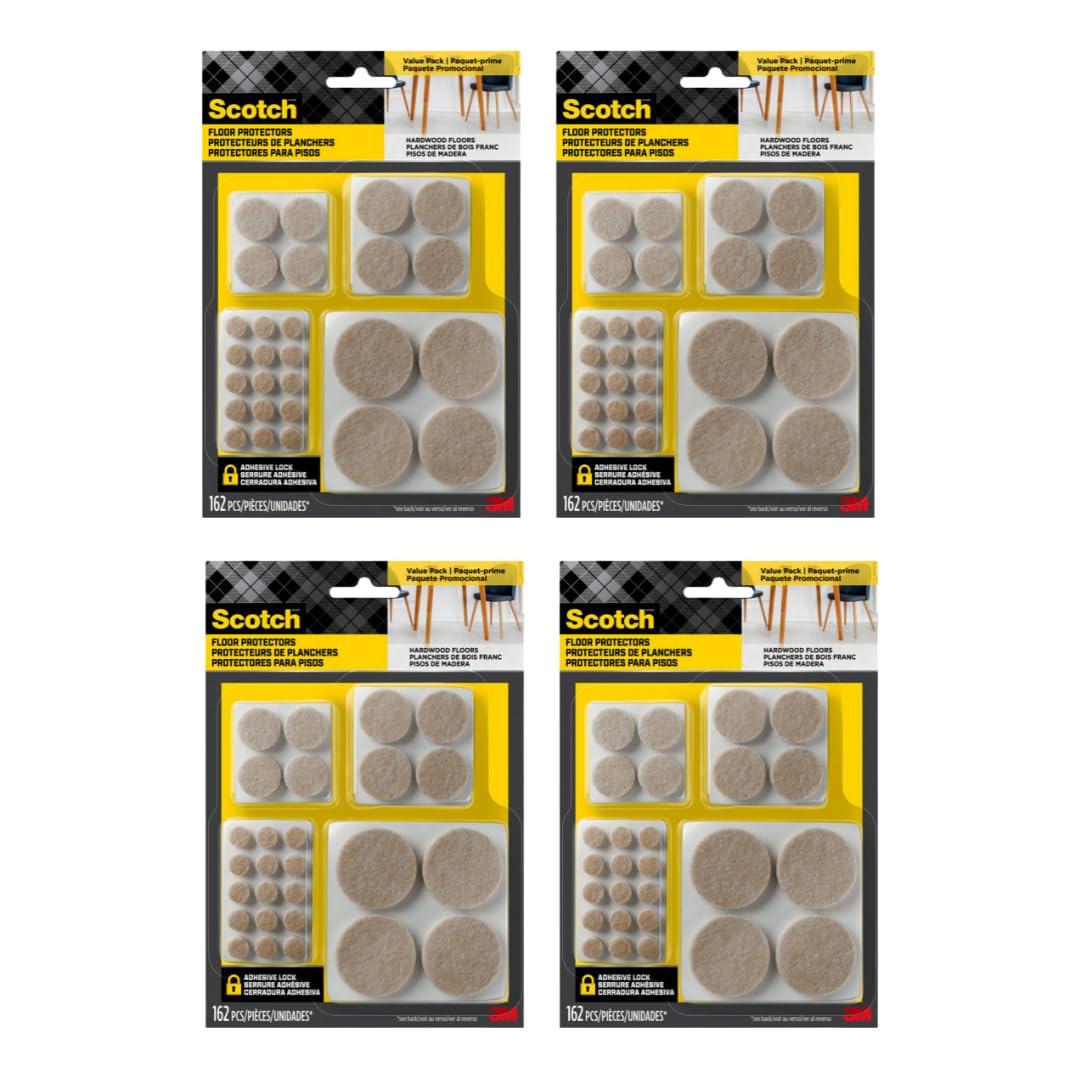 Felt Pads Round (648 Count)
