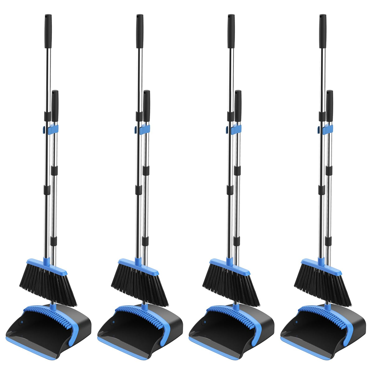 Broom and Dustpan Set (4 Count)