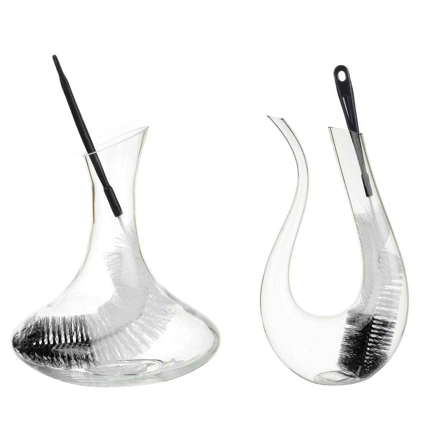 3 Pack Long Black Bottle Cleaning Brush for Narrow Neck Beer