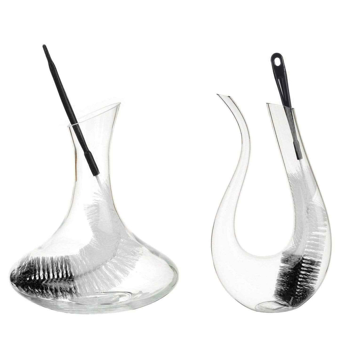 3 Pack Long Black Bottle Cleaning Brush for Narrow Neck Beer