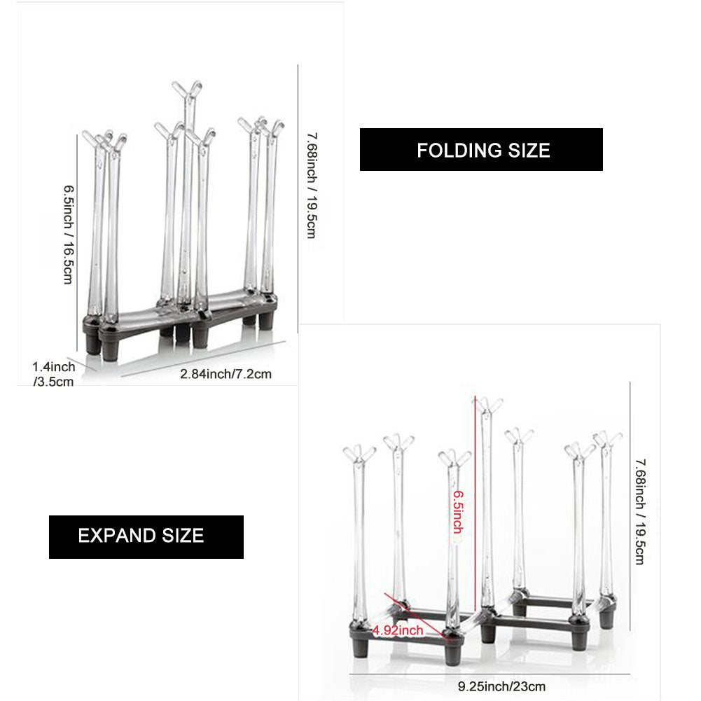 Retractable Cup Drying Rack