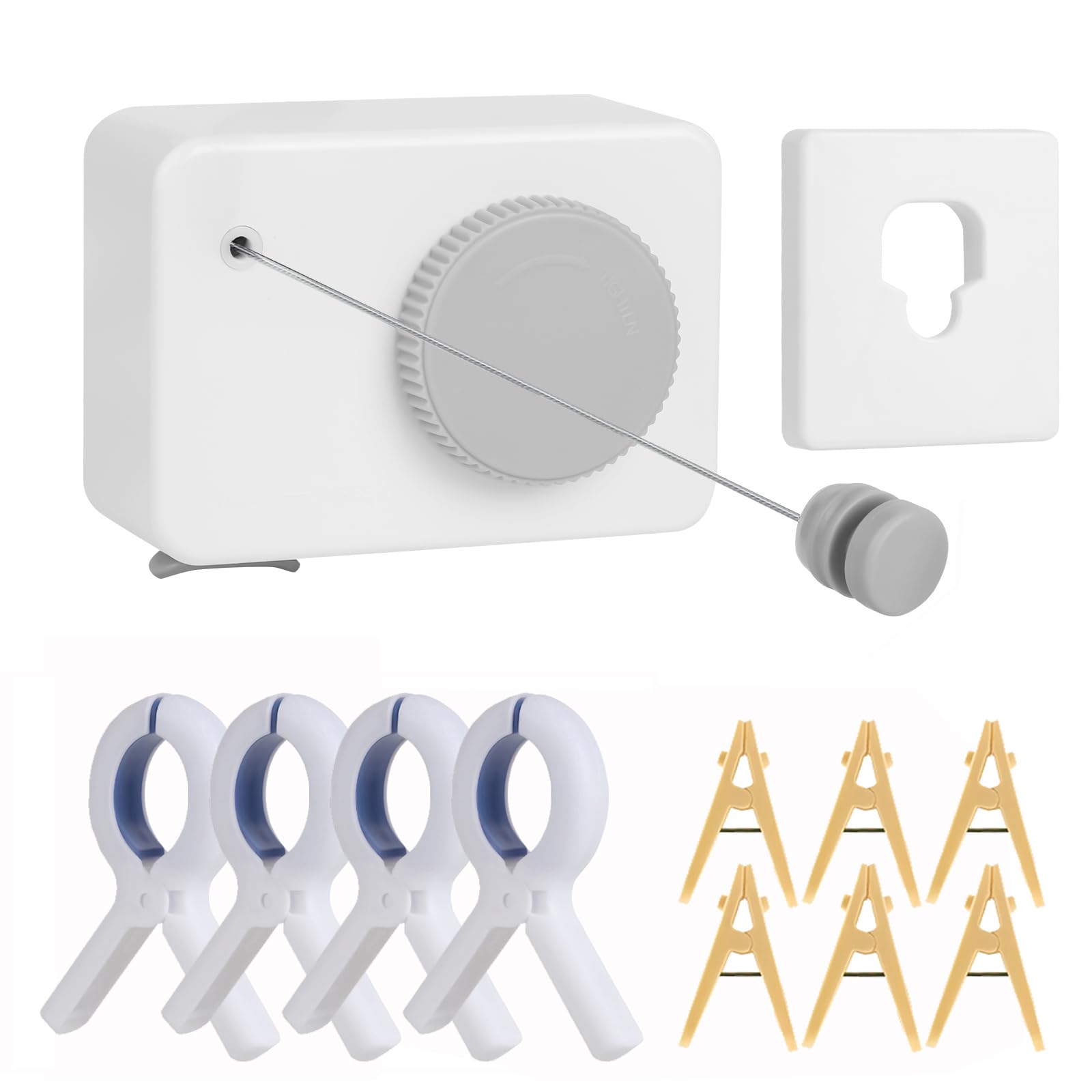 Retractable Clothesline Indoor (13.8 Foot)