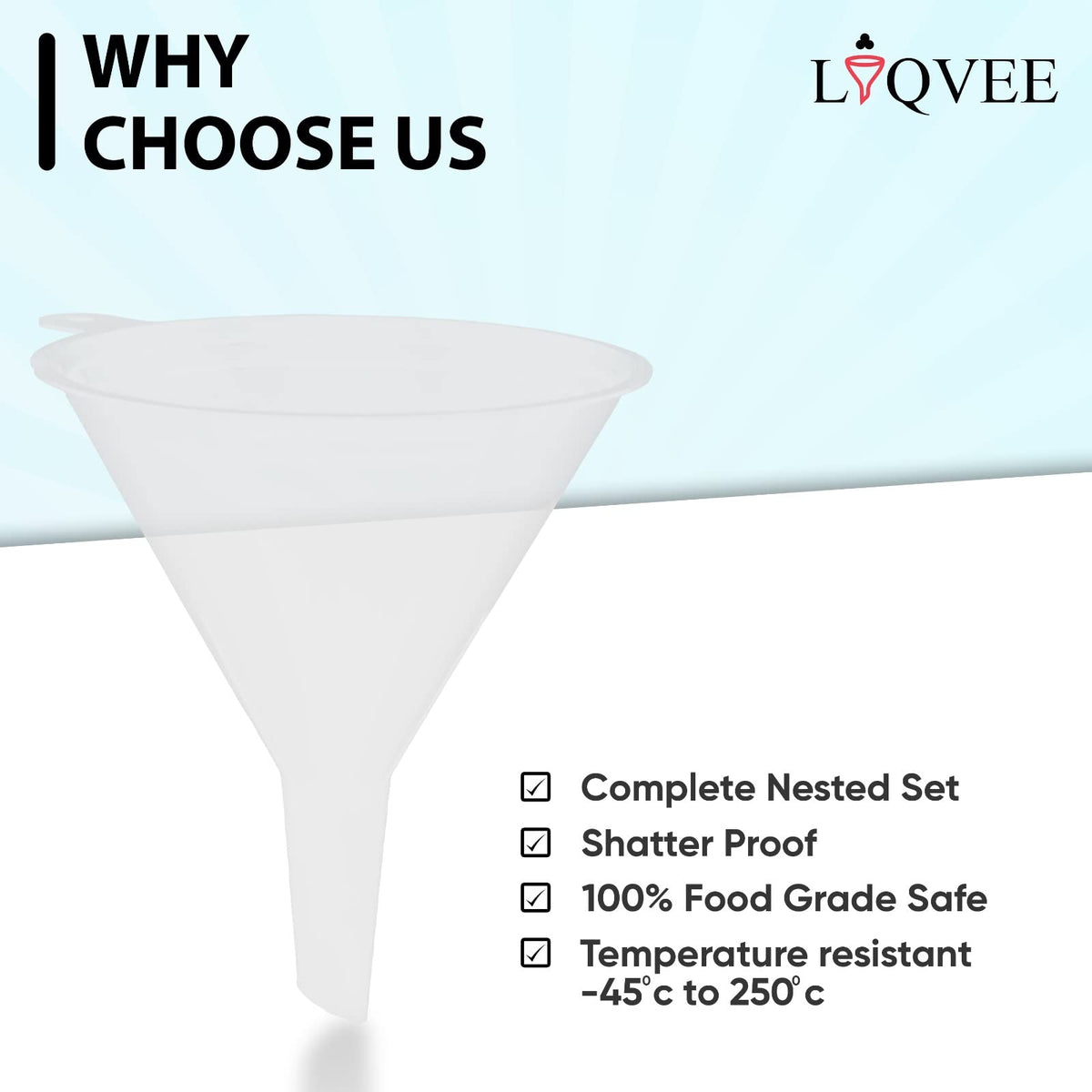 Funnel Set 4 Sizes