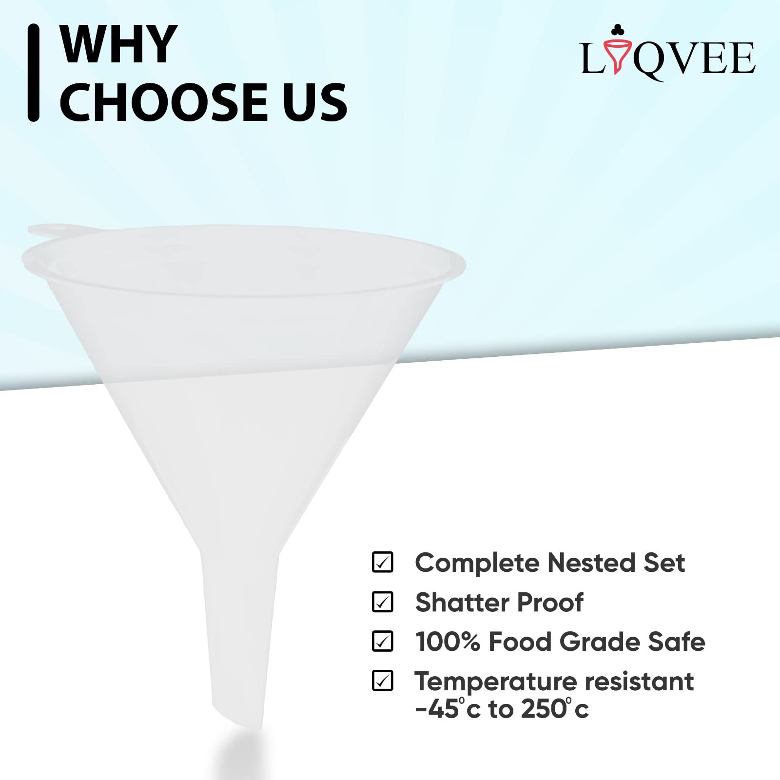 Funnel Set 4 Sizes