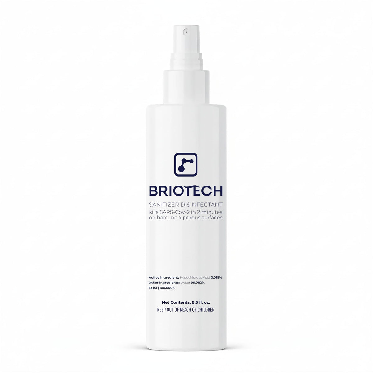 Sanitizer Disinfectant Hypochlorous Spray (8.5 Fl Oz)
