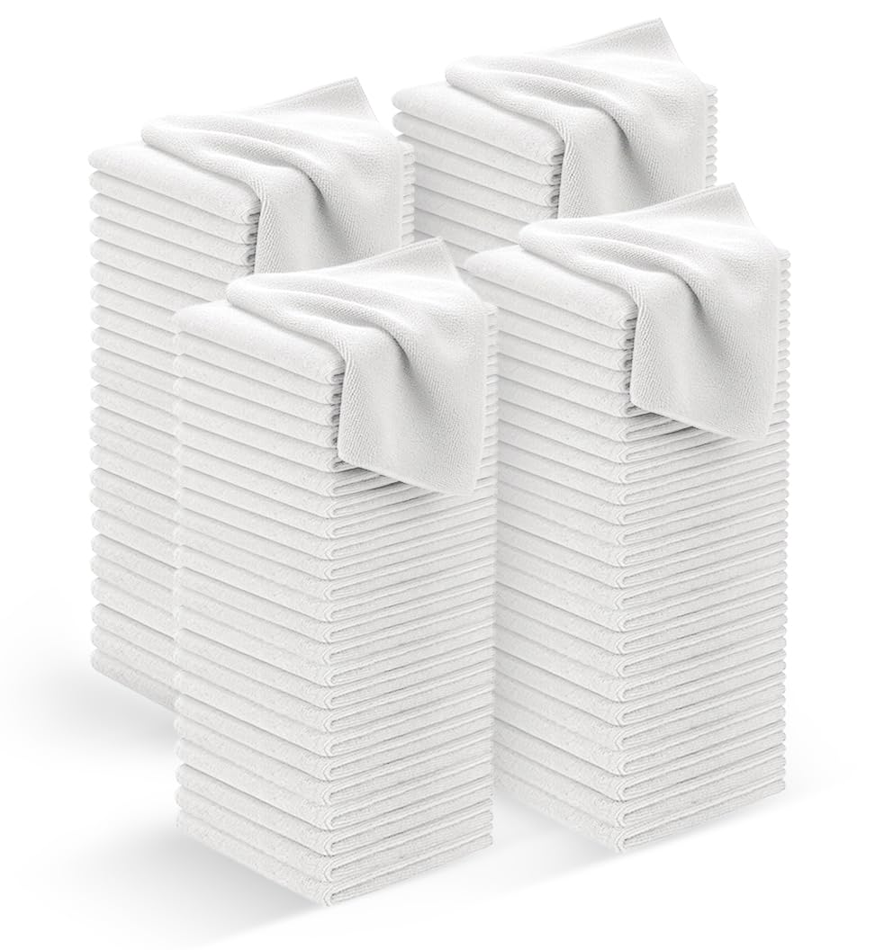 Microfiber Cleaning Cloths (100 Count)