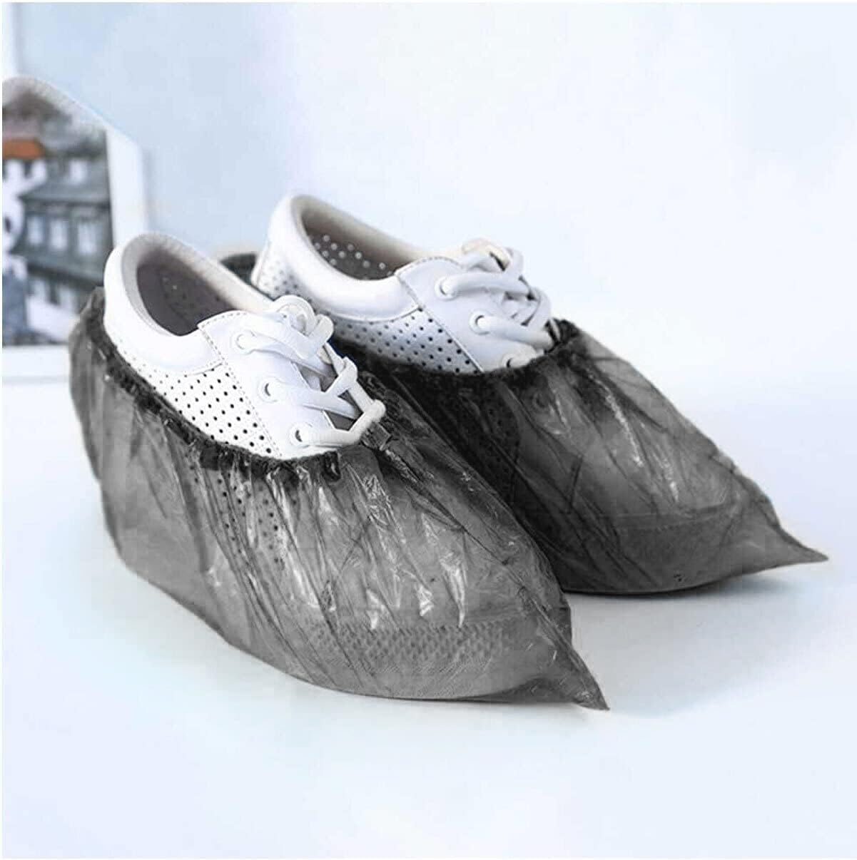 Black shoe covers Disposable 1000 PCS (1000 Count)