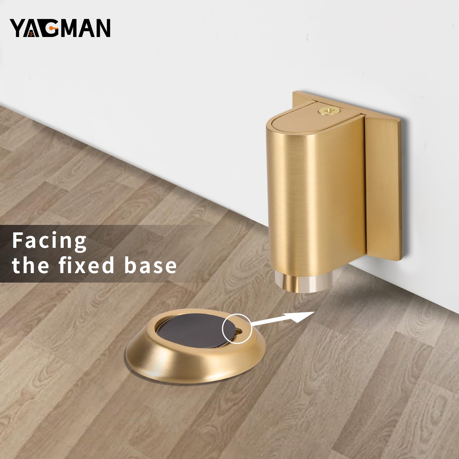 Magnetic Door Stopper Floor Mount