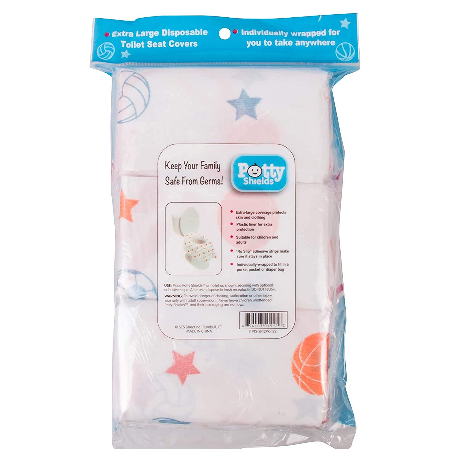 Waterproof Disposable Toilet Seat Covers (36 Count)