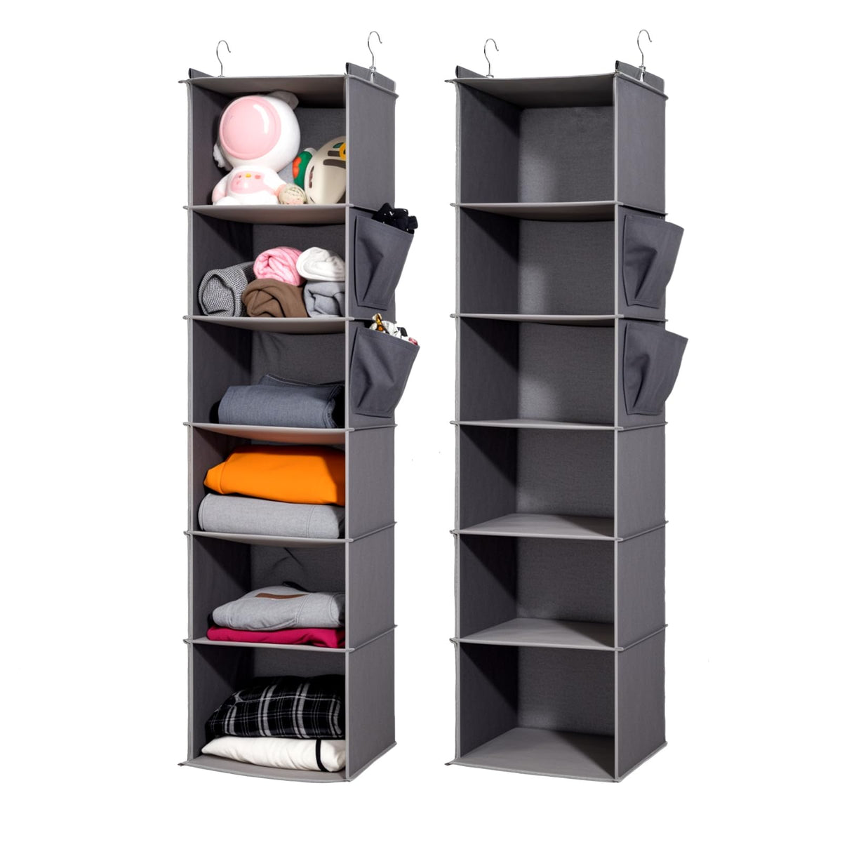 2 Packs Hanging Closet Organizer (2 Count)
