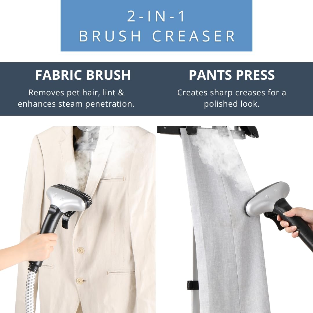Commercial Grade Standing Garment Steamer for Clothes with Auto