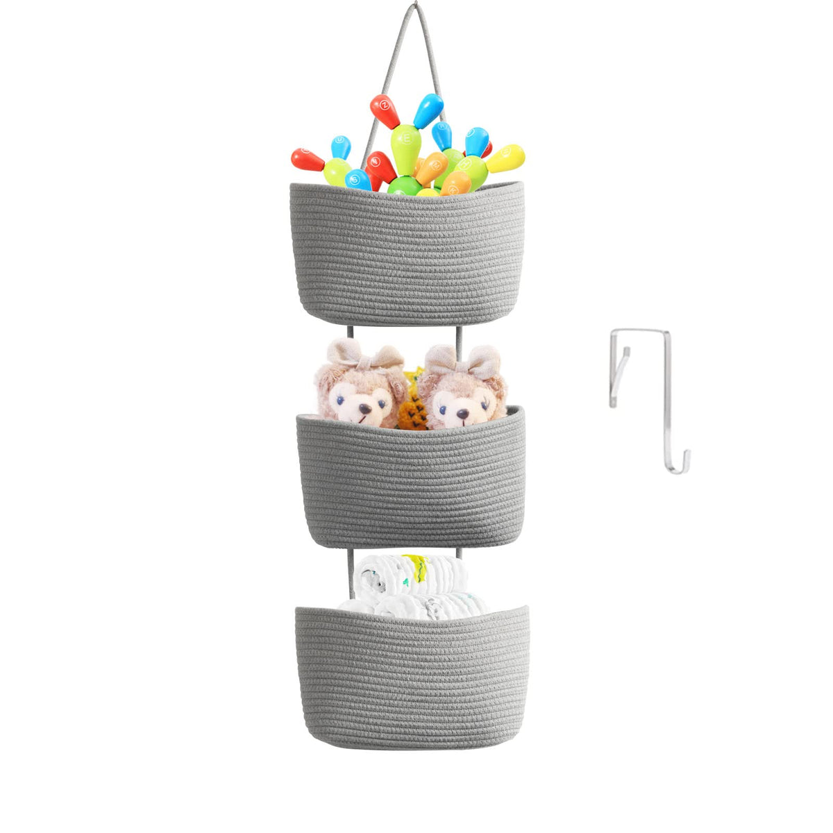 Over the Door Hanging Basket (3 Count)