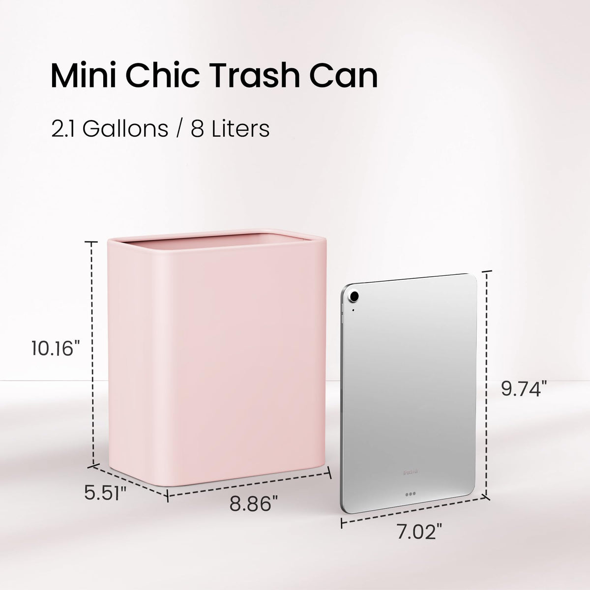 Small Bathroom Trash Can