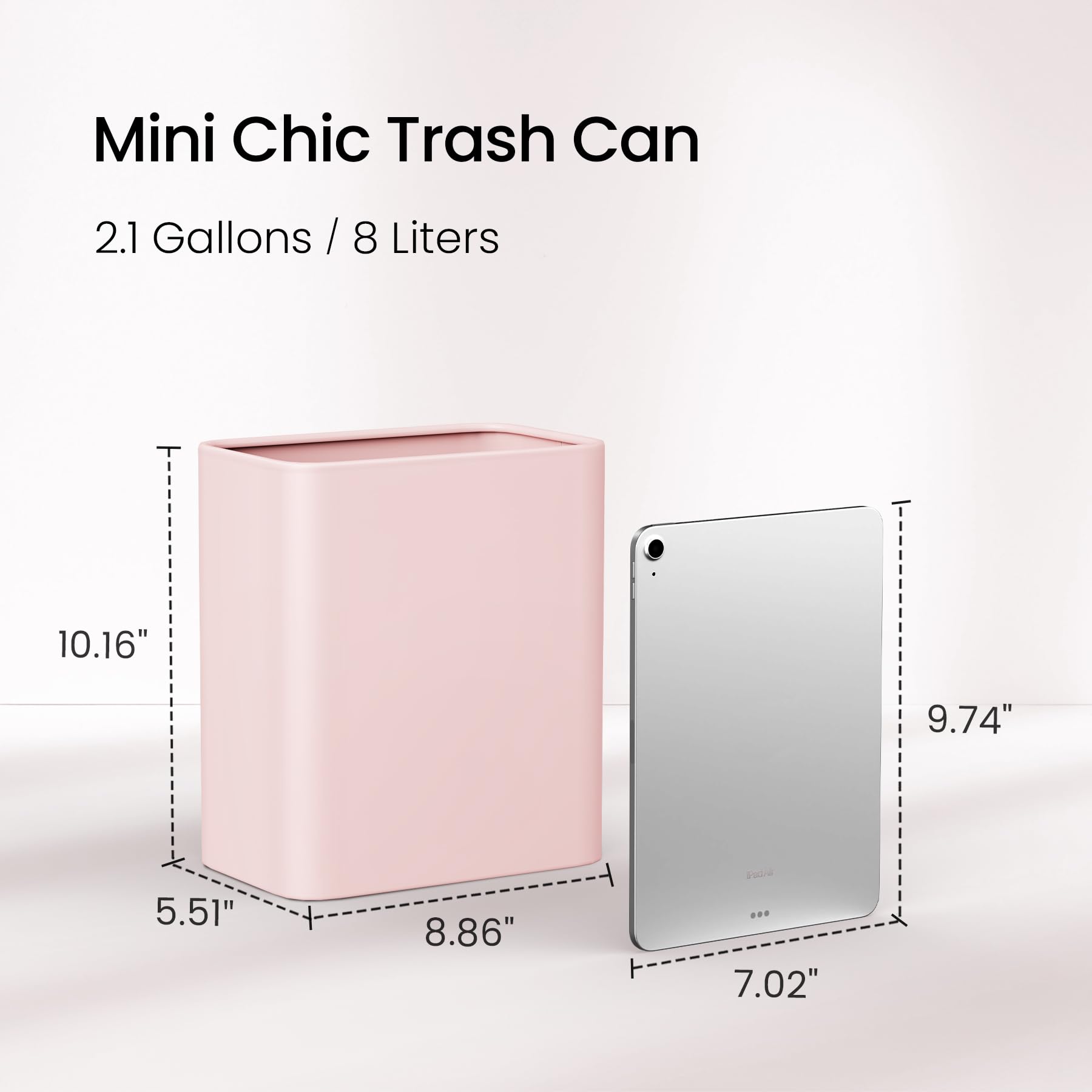 Small Bathroom Trash Can