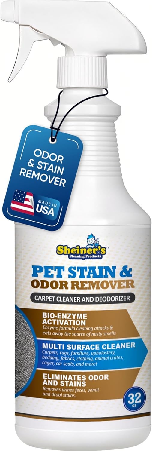 Pet Stain Remover & Pet Odor Eliminator (32 Fl Oz)