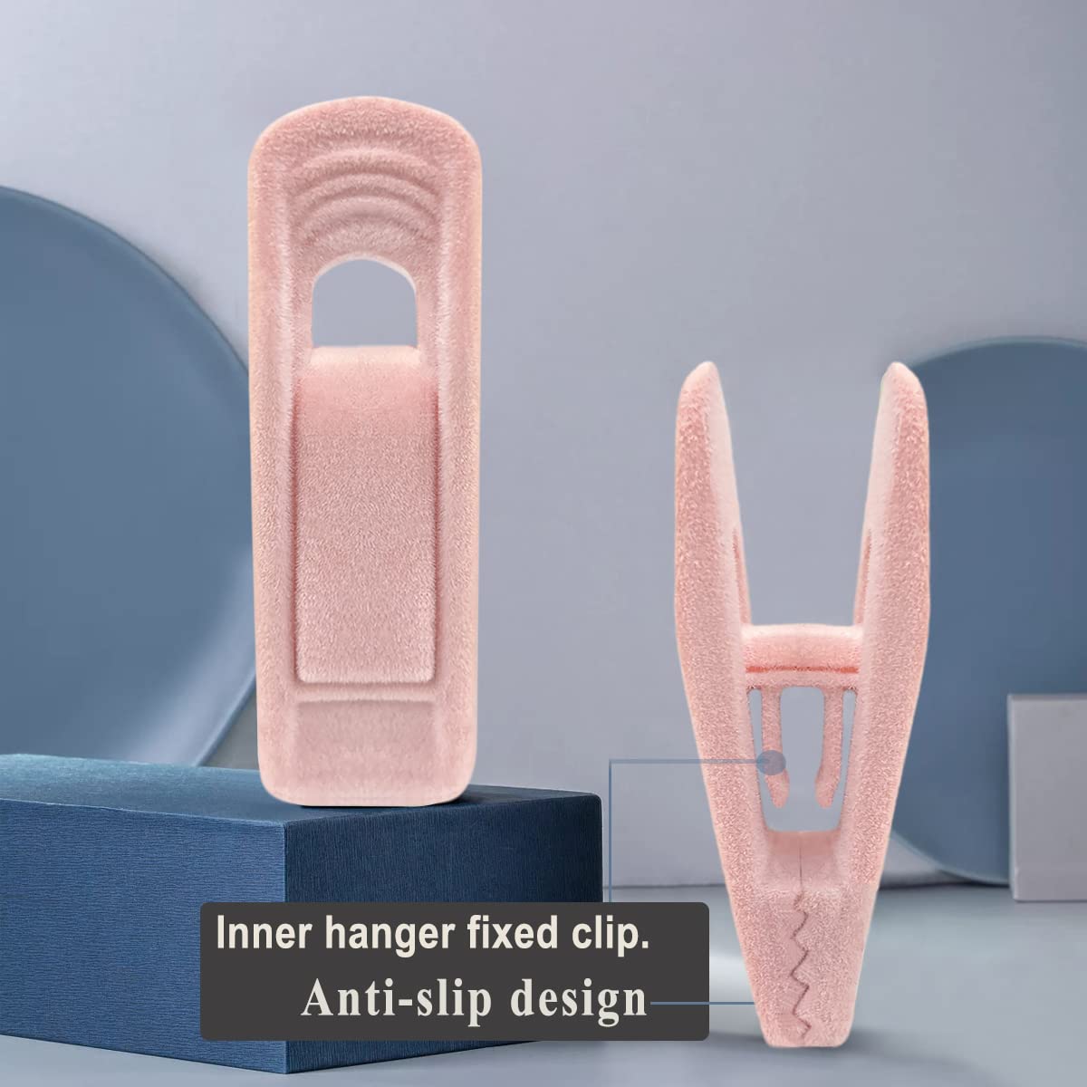 Light Pink Velvet Hangers