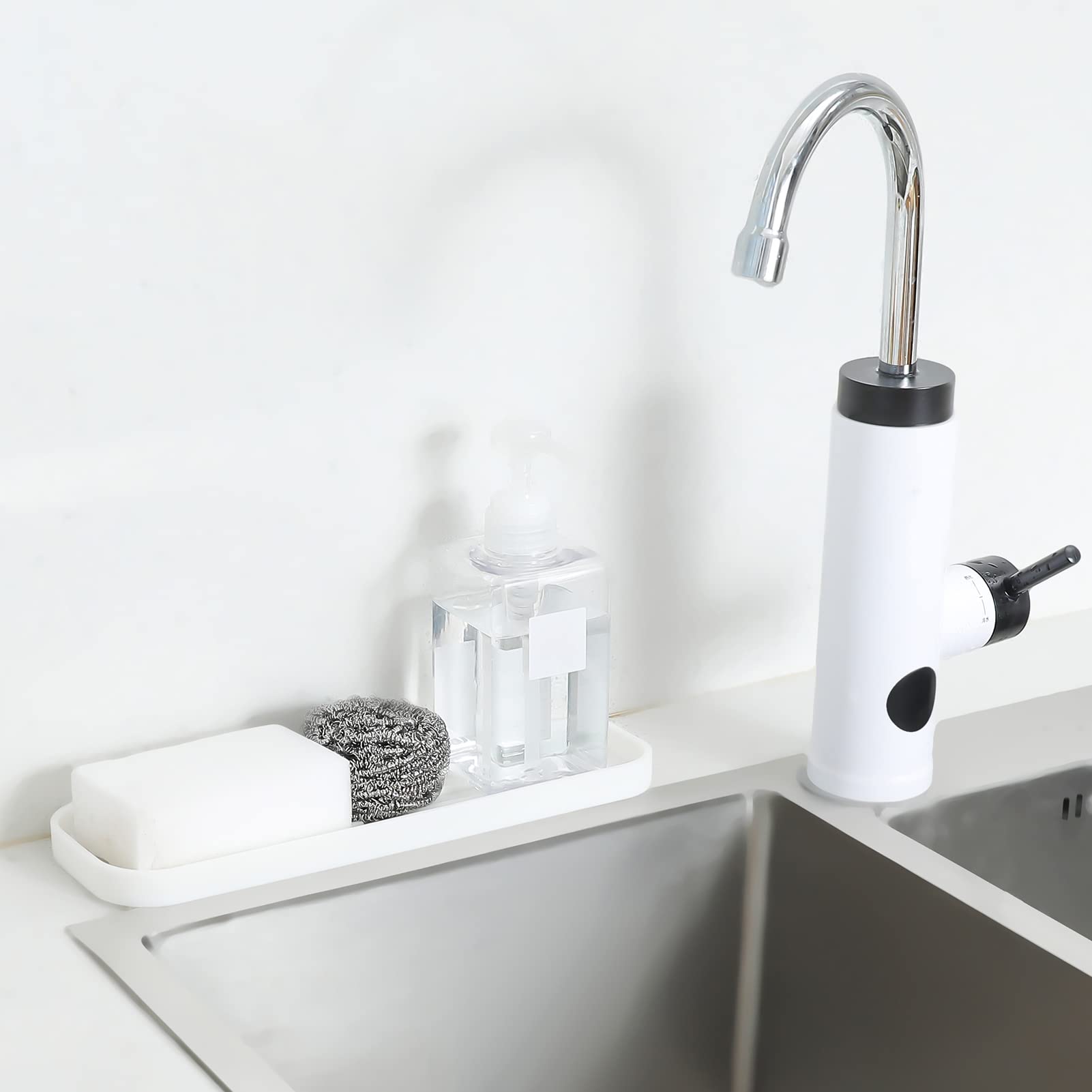 Silicone Kitchen Sink Organizer Tray for Multiple Usage