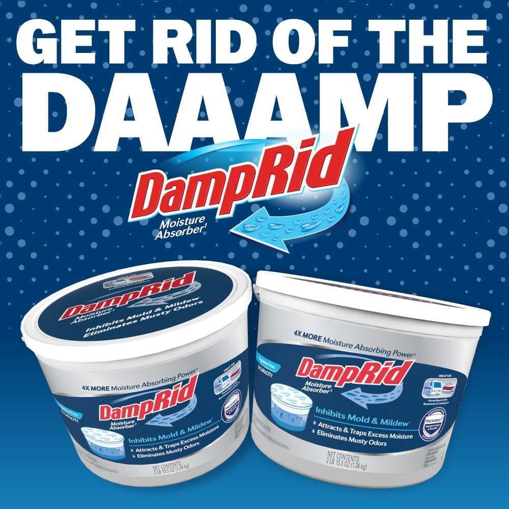 Damp Rid Moisture Absorber Refillable System (55 Ounce)