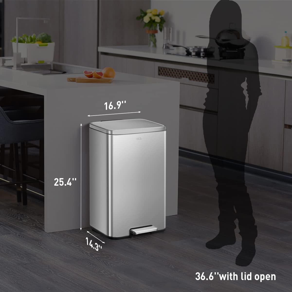 Madison Matte Stainless 50 Liter