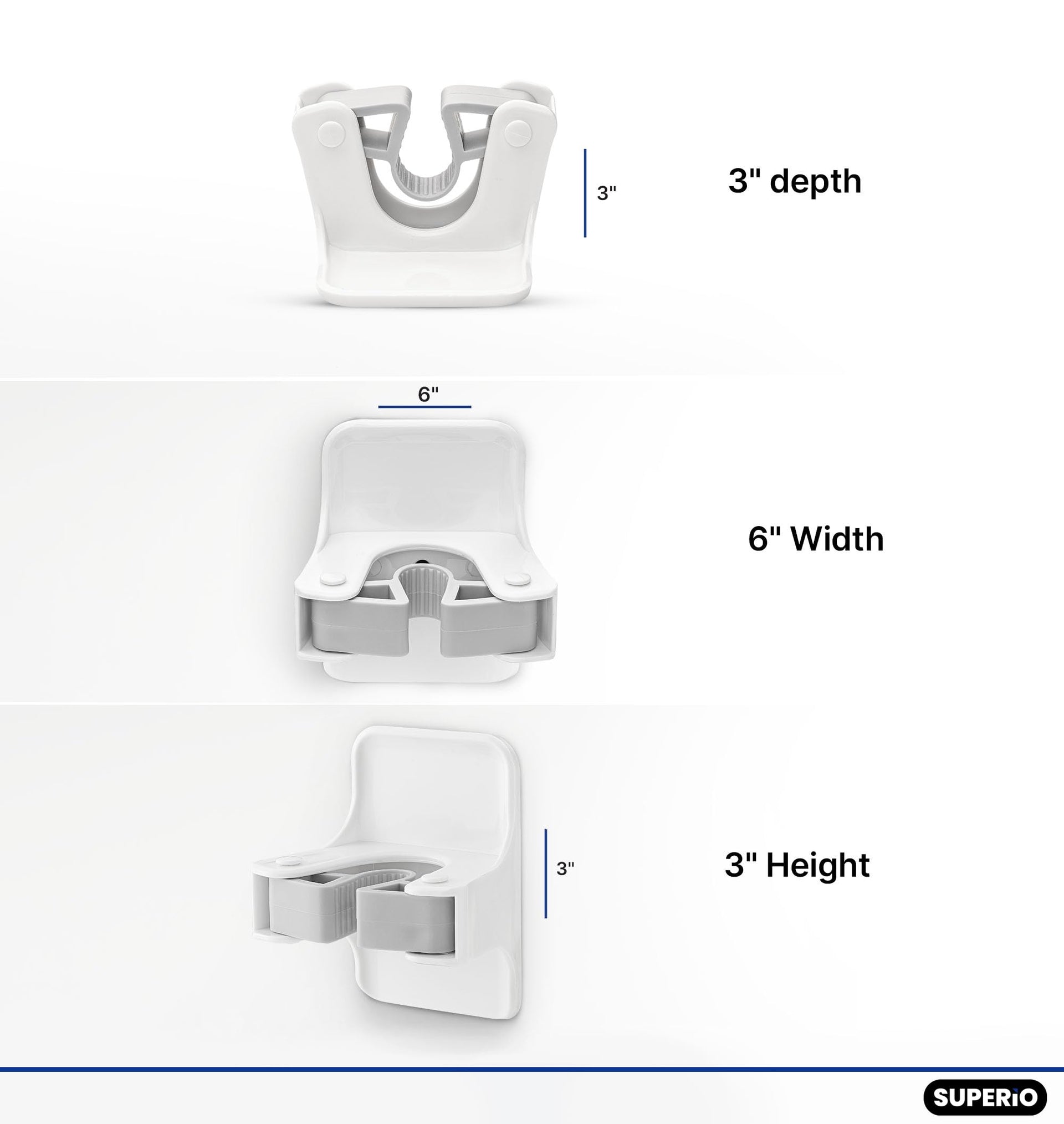 Mop and Broom Holder (12.99 Count)