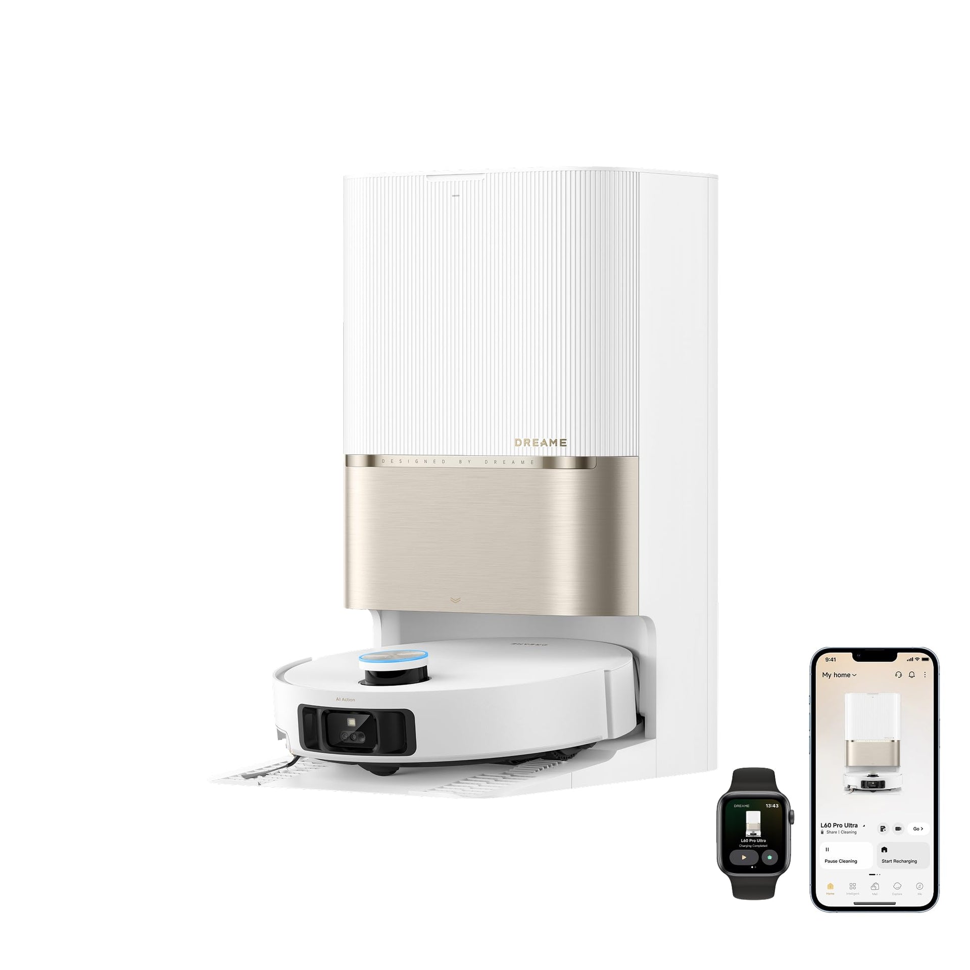 L60 Pro Ultra Robot Vacuum and Mop with Auto