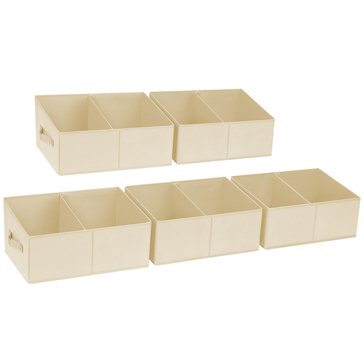 Closet Storage Bins (5 Count)