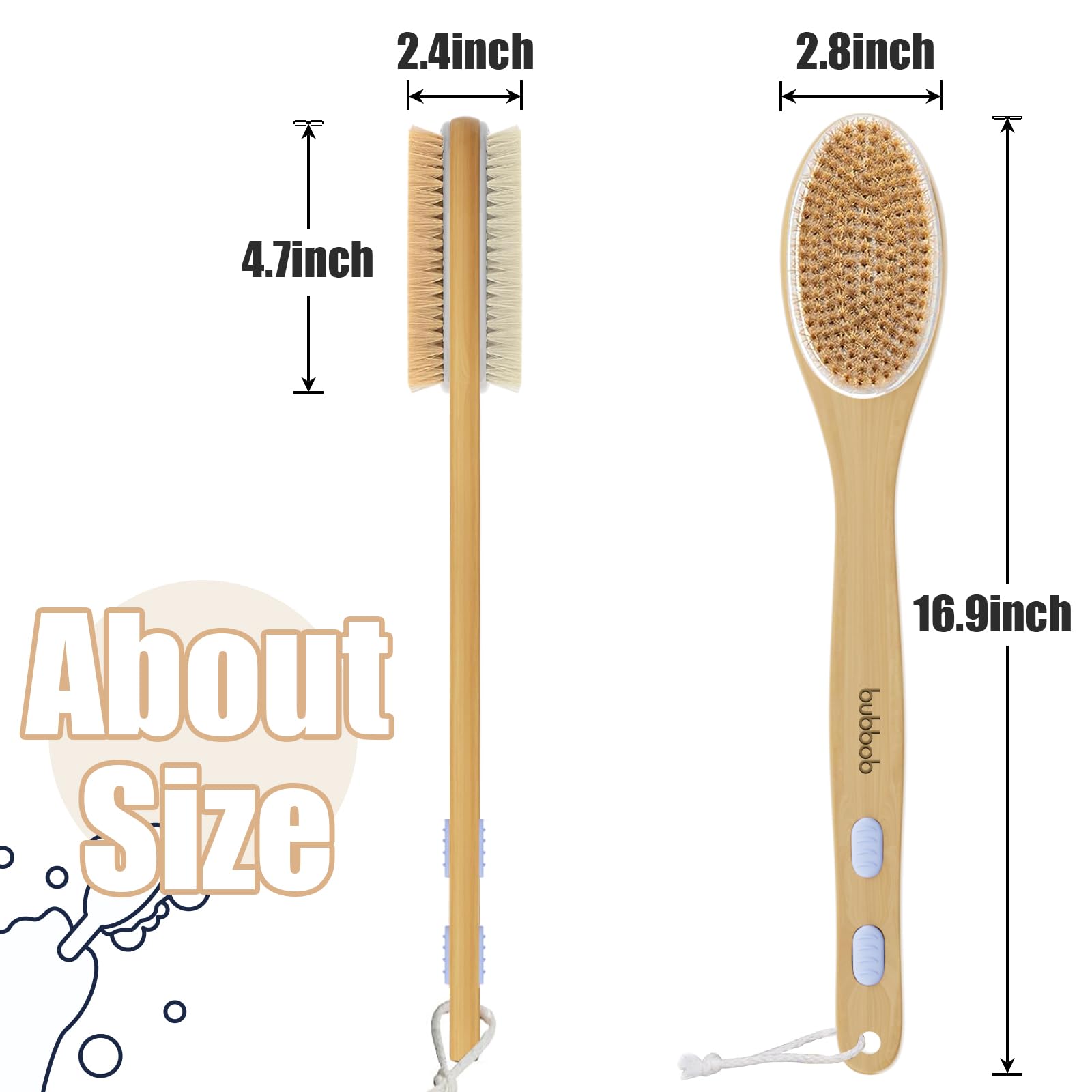 Back Scrubber for Shower