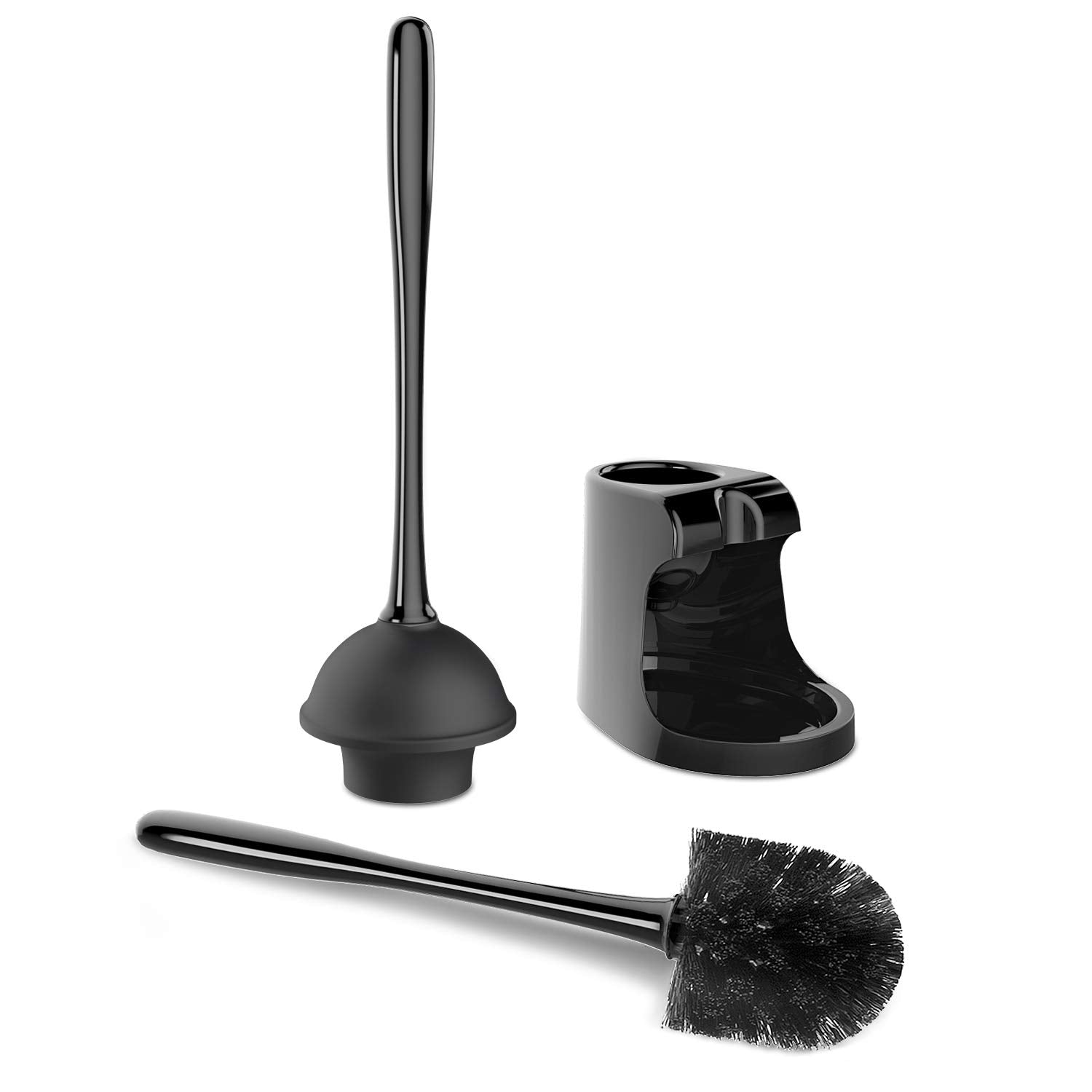 Toilet Plunger and Brush Combo for Toilet Cleaning (2 Count)