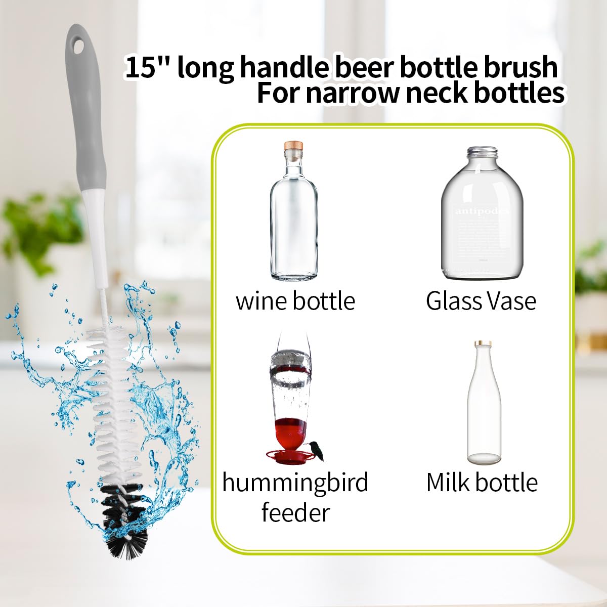 Bottle Cleaner Brush Set (2 Count)