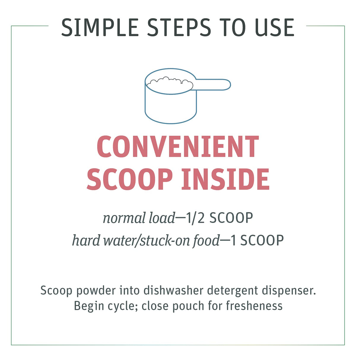 Dishwasher Detergent Powder (3.17 Count)