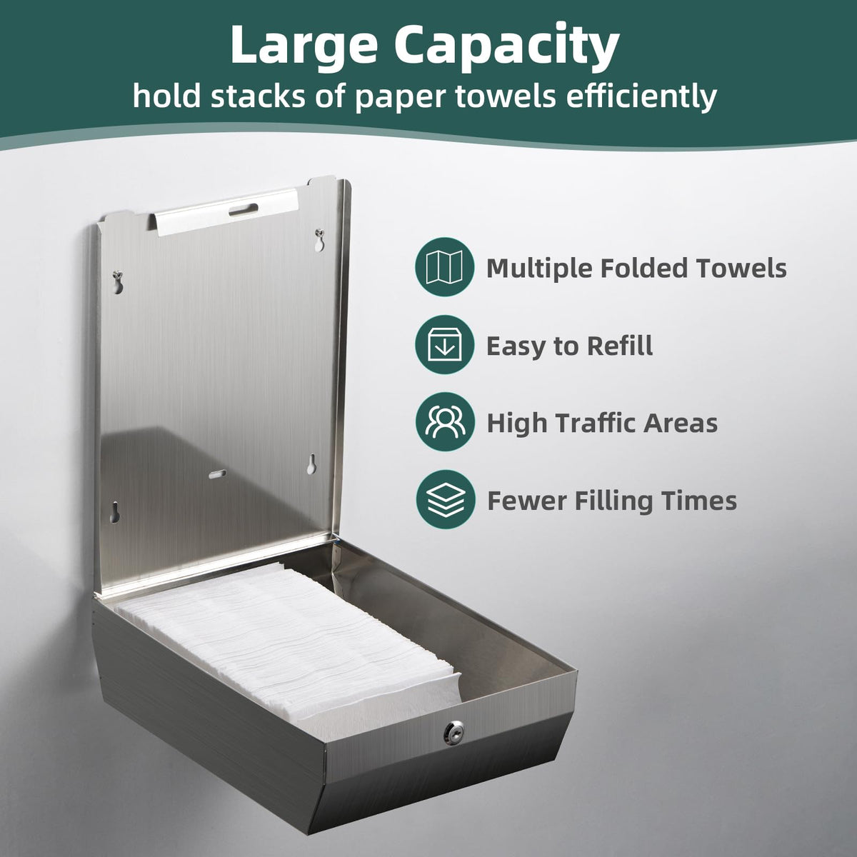 Paper Towel Dispenser Wall Mount