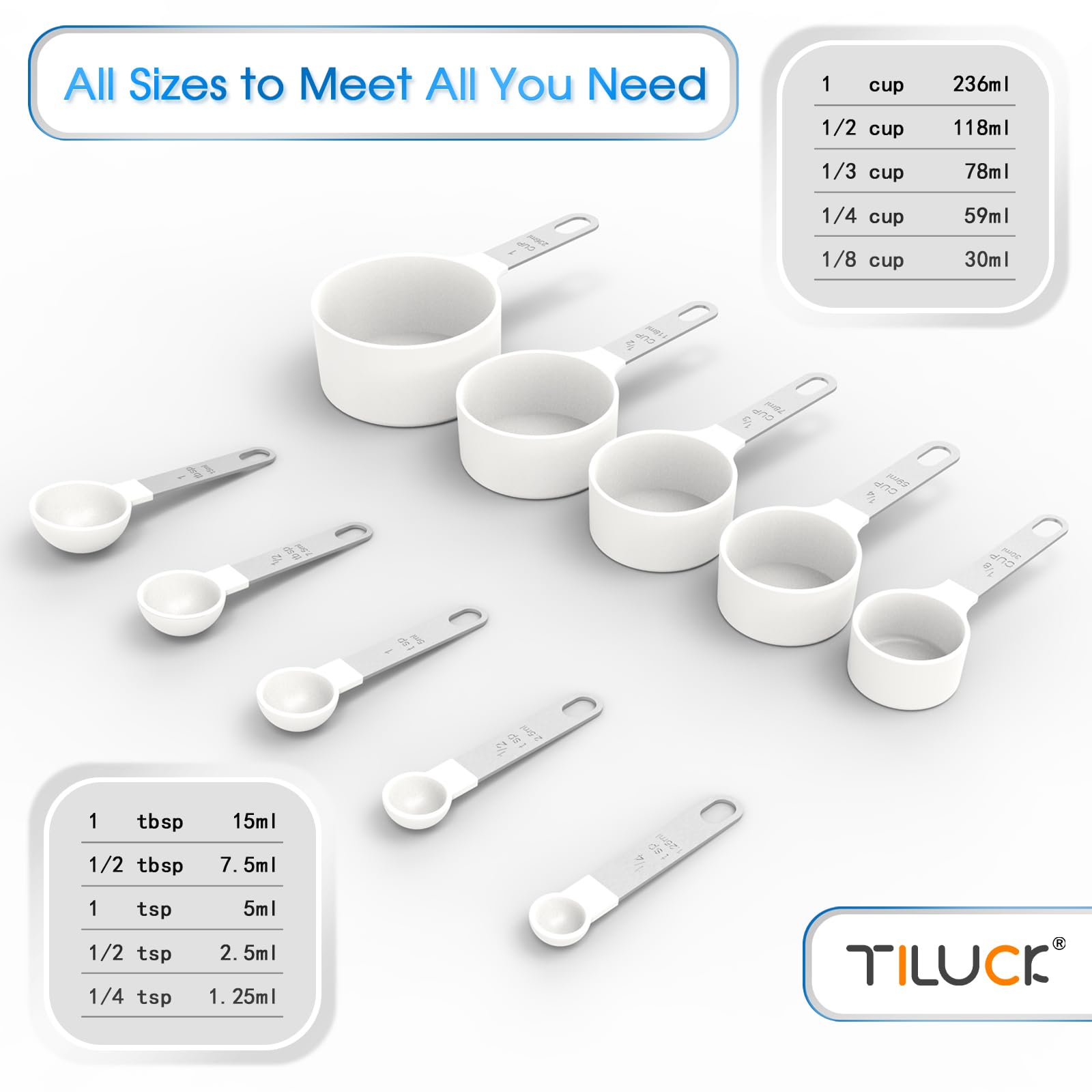 Measuring Cups & Spoons Set
