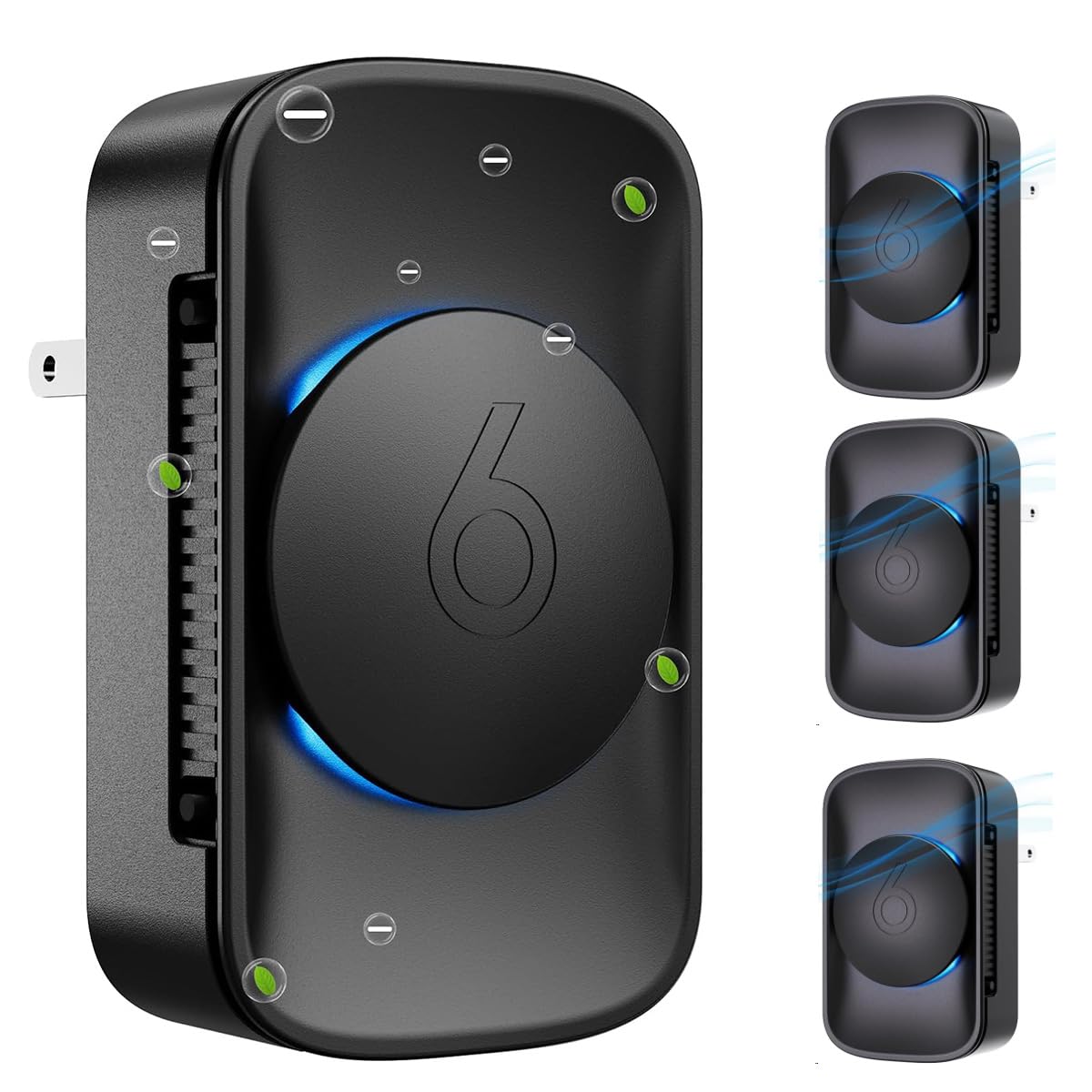 4 Pack Plug in Negative Ion Air Purifier (4 Count)