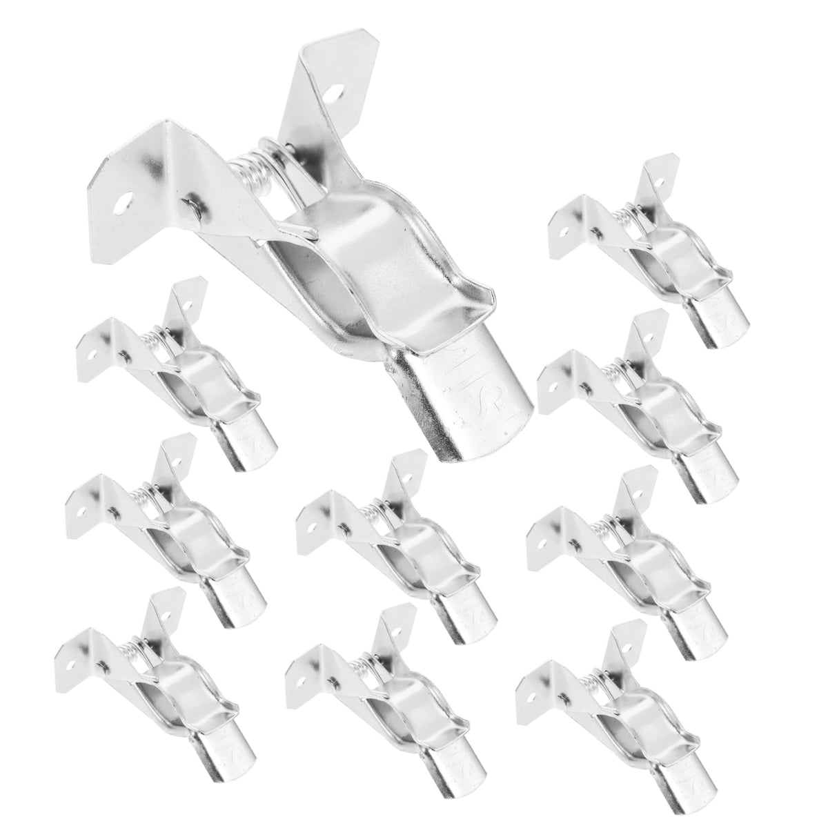 10pcs Broom Mop Holder Wall Mount Organizer Wall Mounted Mop Gripper for Laundry Room
