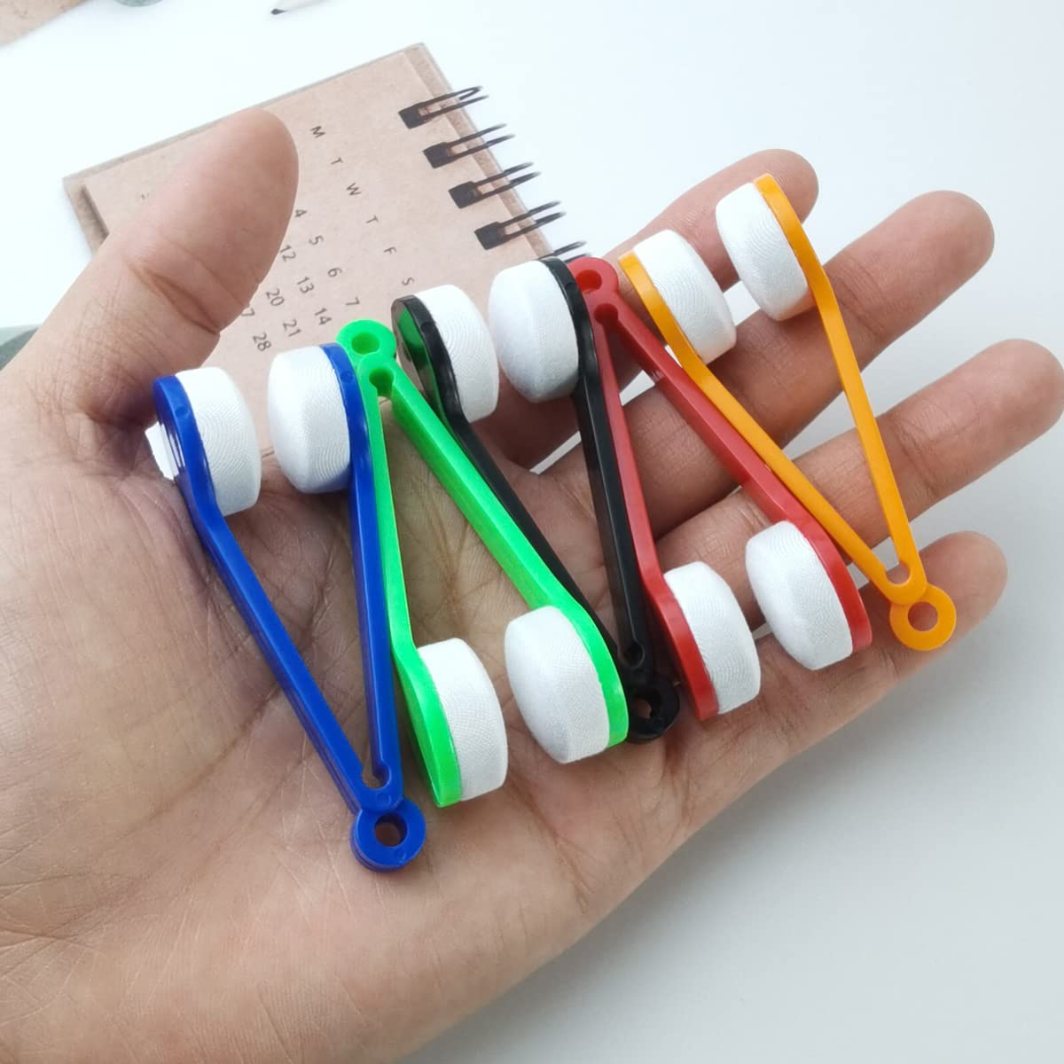 40PCS Mini Sun Glasses Eyeglass Microfiber Spectacles Cleaner Brush Cleaning Tool (40 Count)