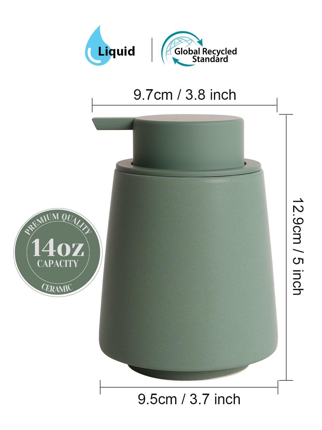 Ceramic Soap Dispenser