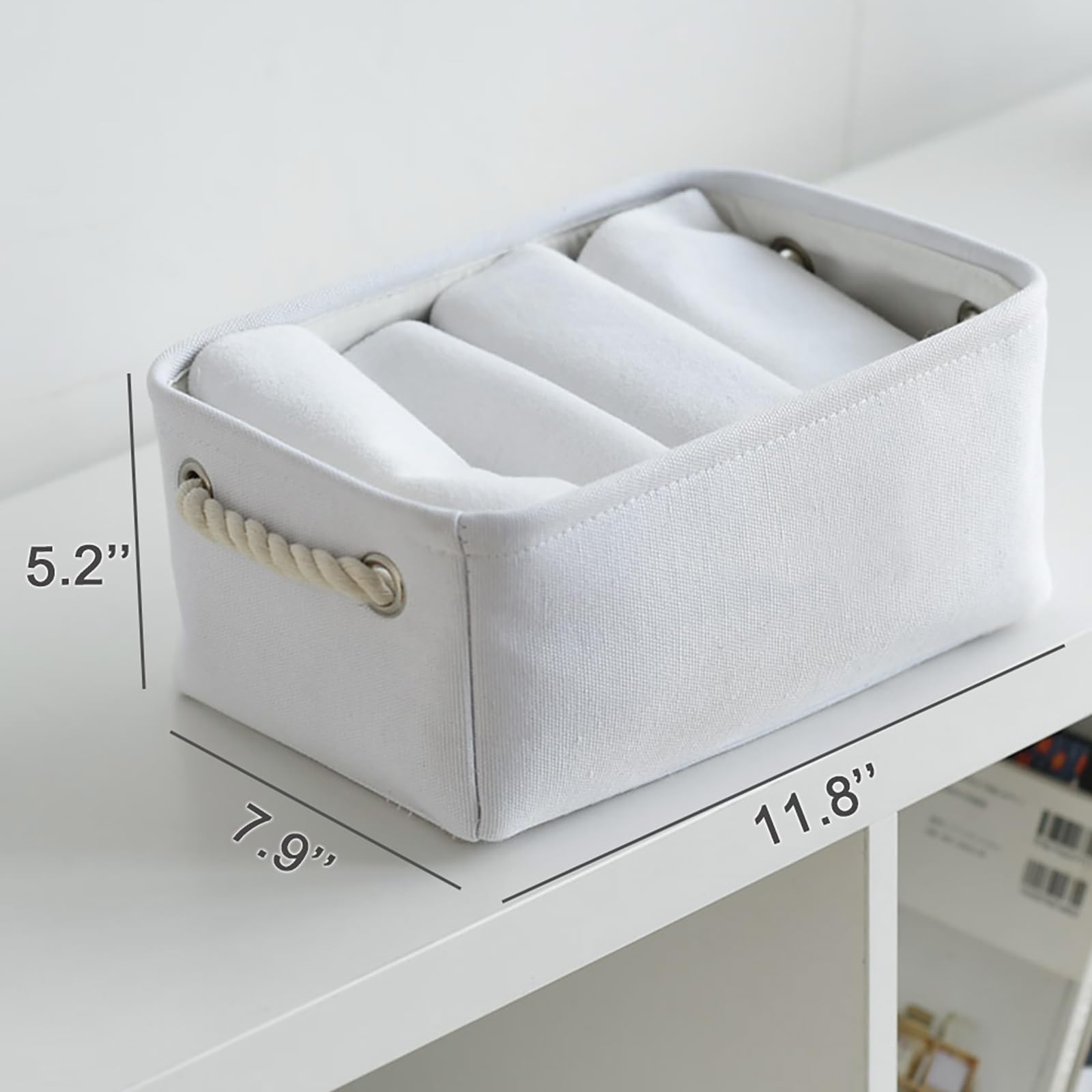 Storage Basket for Organizing (6 Count)