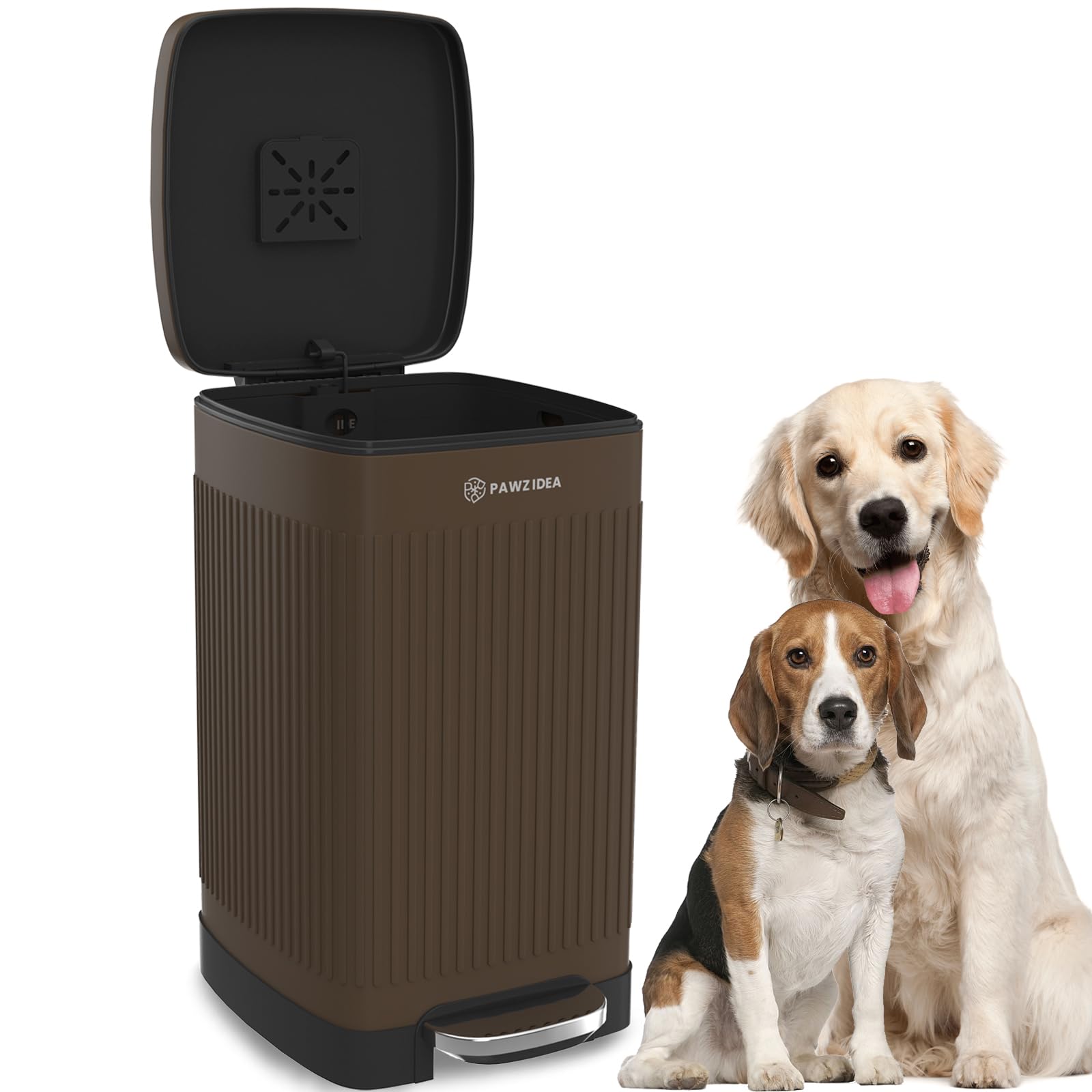 Dog Poop Trash Can Outside Odor Control