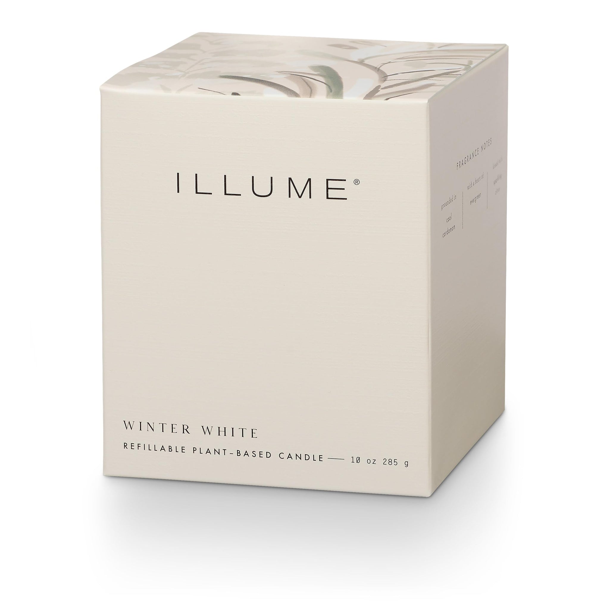 Refillable Boxed Glass Candle