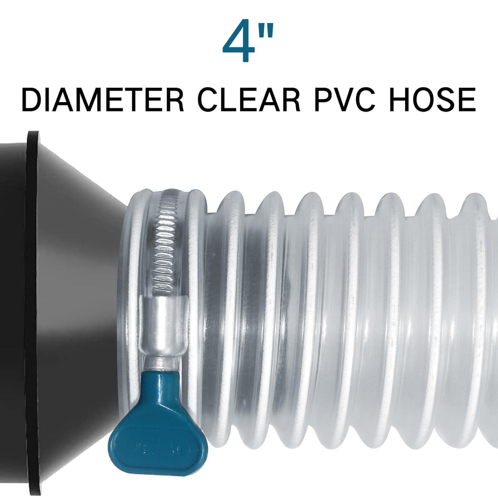 Heavy Duty PVC Dust Collection Hose 4" x 70'