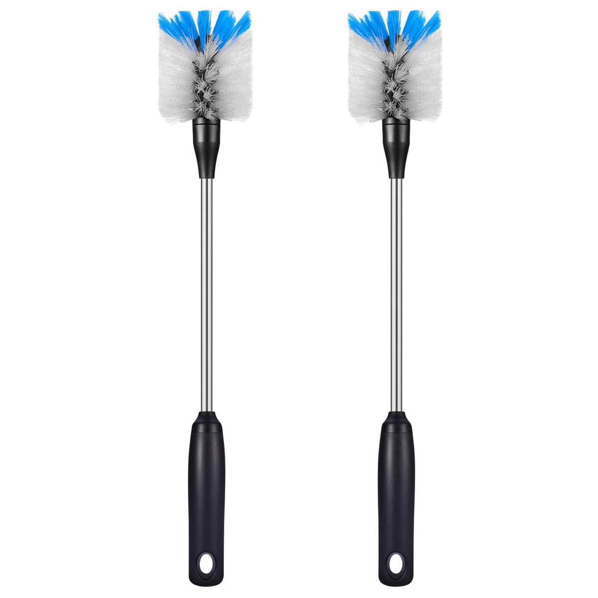Stainless Steel Bottle Brush with Replaceable Head (2 Count) - ModHome Supplies