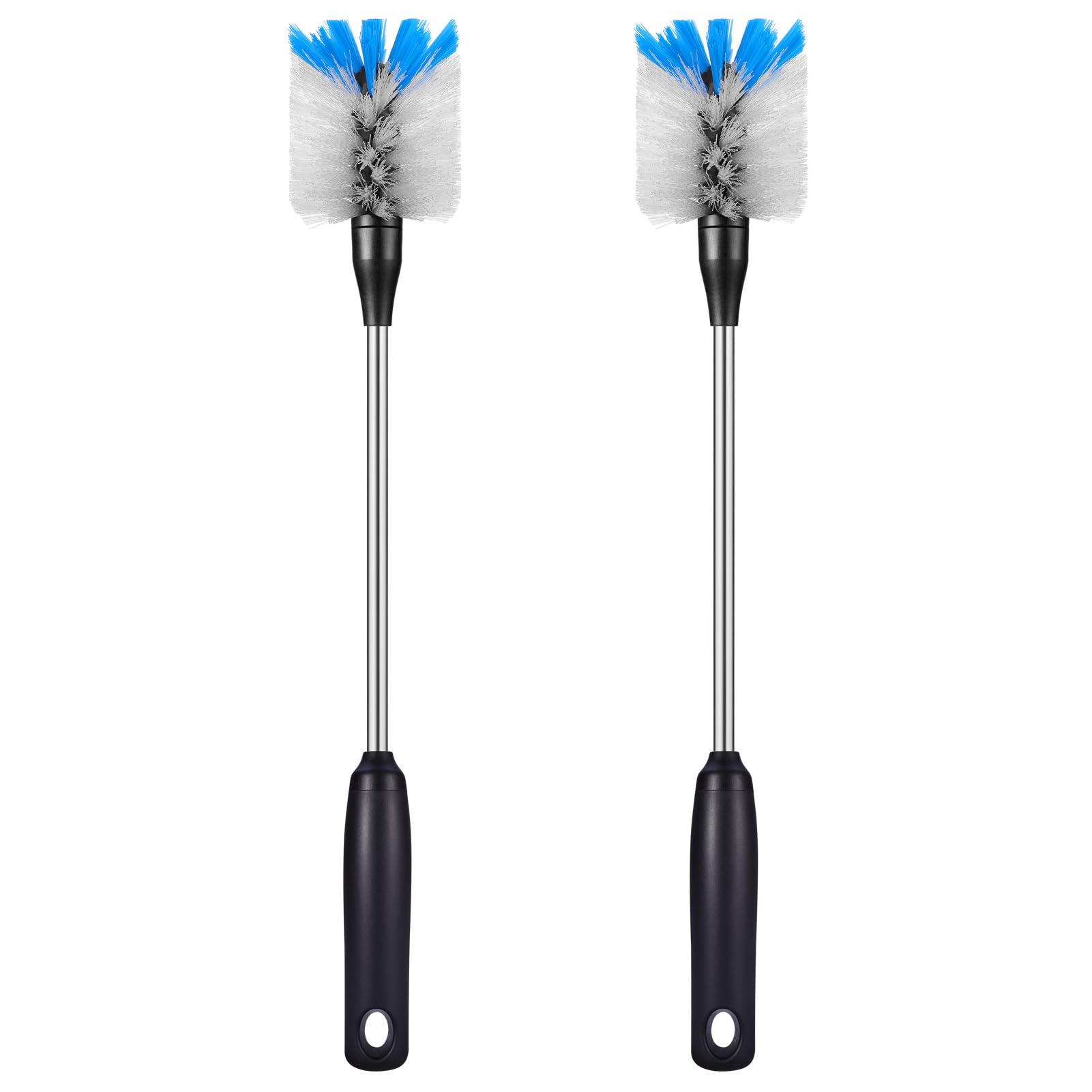 Stainless Steel Bottle Brush with Replaceable Head (2 Count) - ModHome Supplies