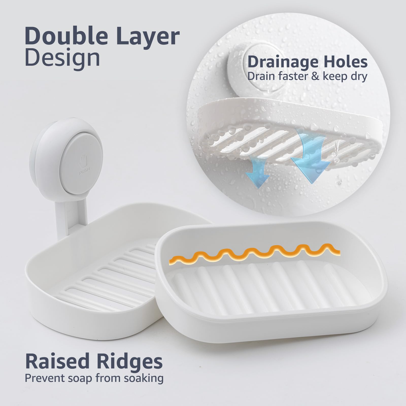 Soap Holder Soap Dish for Shower