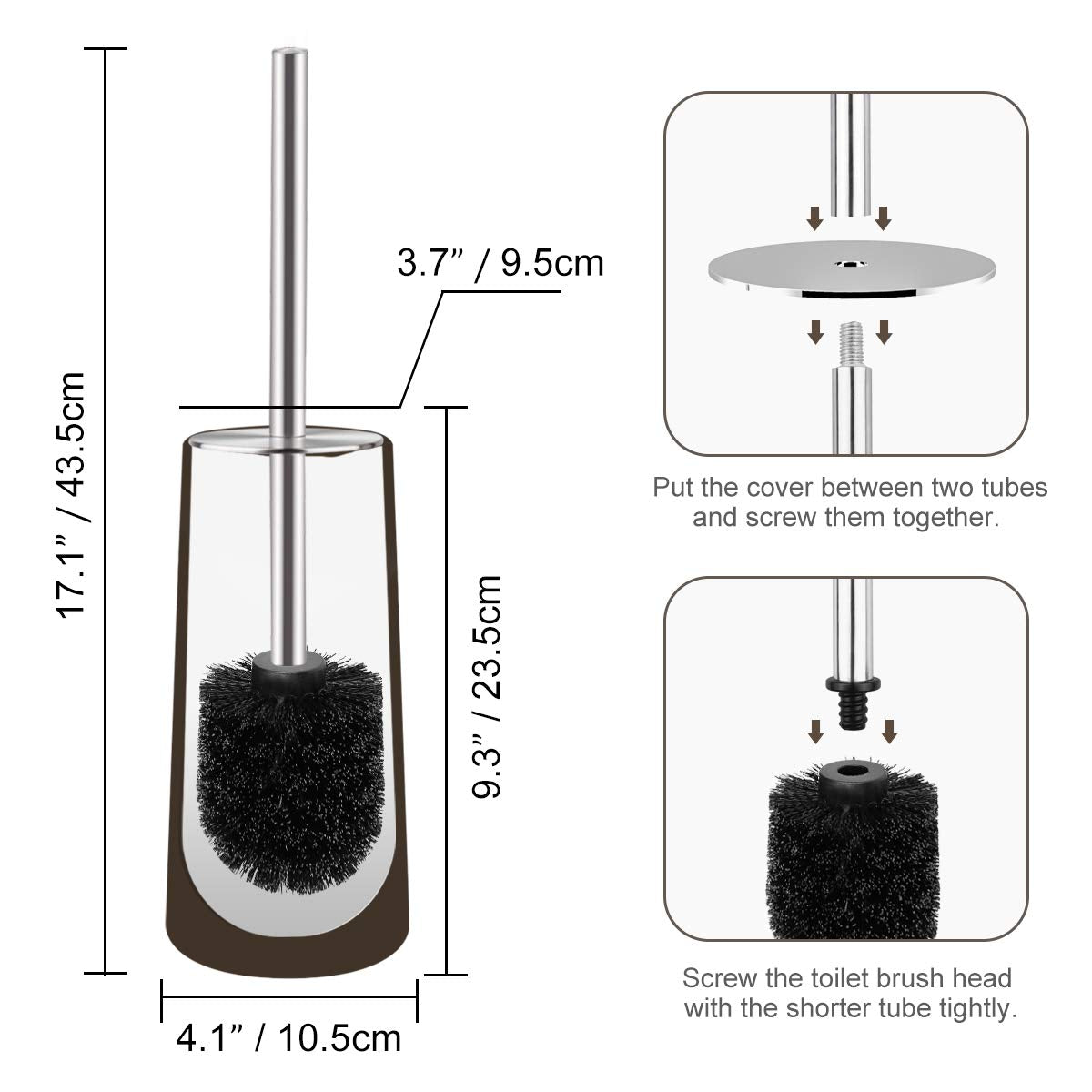 Toilet Brush and Holder (17.99 Count)