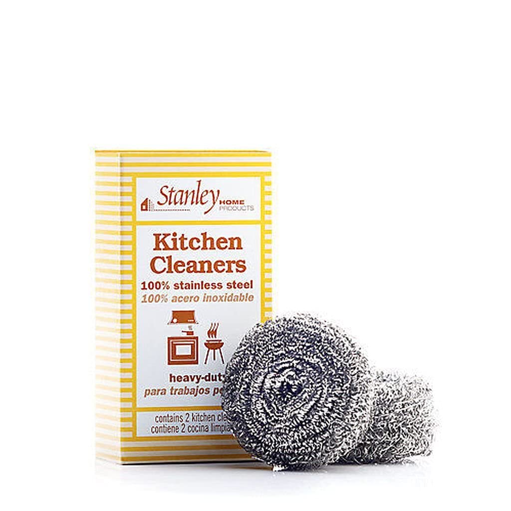 Stainless Steel Scrubbers (2 Count)