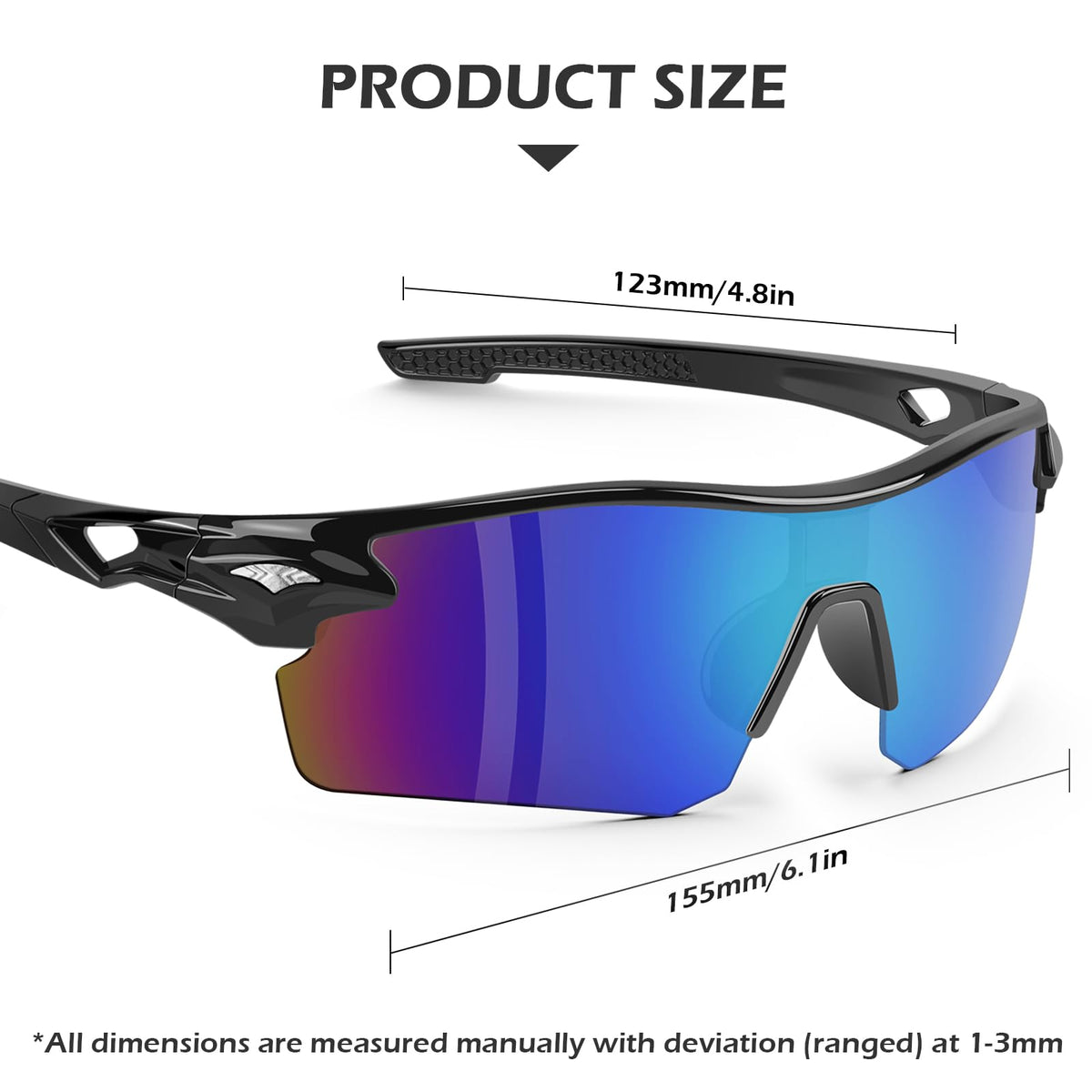 12 Pack Safety Glasses for Men Women (12 Count)